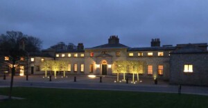 The Kennels Goodwood at night