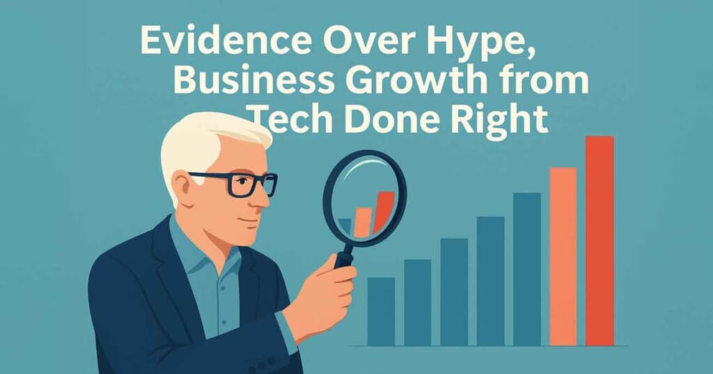 Evidence Over Hype, Business Growth from Tech Done Right